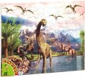 Пазл (65 деталей) «Эра динозавров» (ВВ4666)