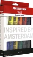 Краски акриловые 12 цветов "Amsterdam Стандарт" 20 мл (17820412)