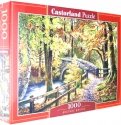 Puzzle-1000. Мост в парке (C-104628)