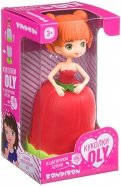 Куколка "Oly" в красном Цветке (8910-D43/ВВ4744)