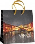 Пакет подарочный квадратный "Венеция" (16х16 см) (2-136/05)