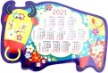 Календарь на магните с вырубкой на 2021 год "Год быка"