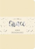 Книга для записей "Grace. Французская ваниль"  (80 листов, А6-, клетка) (КЗГК6803197)