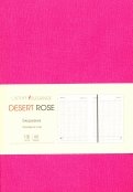Ежедневник недатированный. Desert Rose. Малиновый. 136 листов, А6+ (ЕИКДР62013603)