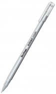 Ручка гелевая "Brilliant Metallic", серая, 0,8 мм (CGp_40010)