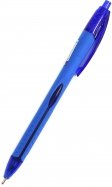 Ручка шариковая автоматическая 1,0 Berlingo "Hyper" синяя (CBm_10900)