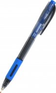 Ручка шариковая автоматическая 0,7 мм "SI-400 Color" синяя (CBm_70500)