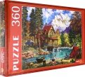 Puzzle-360 "Домик у красивого озера" (П360-0648)