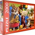 Puzzle-2000 "Игривые щенки" (Ф2000-3699)