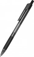 Ручка шариковая черная 0.5 мм резиновая манжета Arrow (EQ01820)