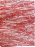 Папка на резинке A4 пластиковая красная (MLPR07RED)