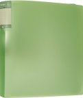 Папка с металлическим пружинным скоросшивателем A4 пластиковая зеленая (GEM07PGRN)