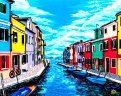 Рисование по номерам "Дороги Венеции", 40х50 см. (А086)
