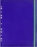 Папка для документов (пластик, А4, 1 отделение, фиолетовая) (48204)