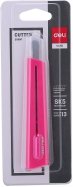 Нож канцелярский, ширина лезвия 9 мм, розовый (E2038PINK)