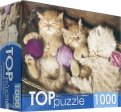 TOPpuzzle-1000 "Спящие котята с клубками" (ГИТП1000-4140)