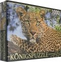 Puzzle-1000 "Портрет леопарда" (ГИK1000-0648)