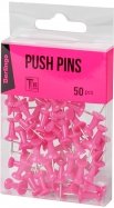 Кнопки силовые 50 штук, розовые (PN5030c)