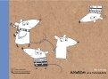 Альбом для рисования на склейке "Любопытные мышки", А4, 40 листов (АМ402104)