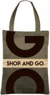 Сумка-шоппер с карманом "SHOP&GO", 35/47 см. (16-002-03/02)