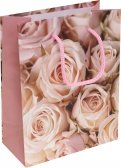 Пакет подарочный "Дивные розы", 11,5х14,5х6 см. (ППК-6255)