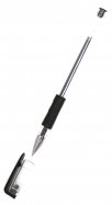 Ручка гелевая "COMFORT", черные чернила, 0,7 мм. (РГ 166-02)