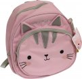 Рюкзак детский, для девочек "Котик", для 3-6 лет (РЮК27КМ-Кот)