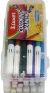 Фломастеры "Coloring", в пластиковом пенале, 24 цвета (6101/24 TUB)
