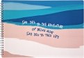 Альбом для рисования на спирали "Paints. Синий", 40 листов (N2670)